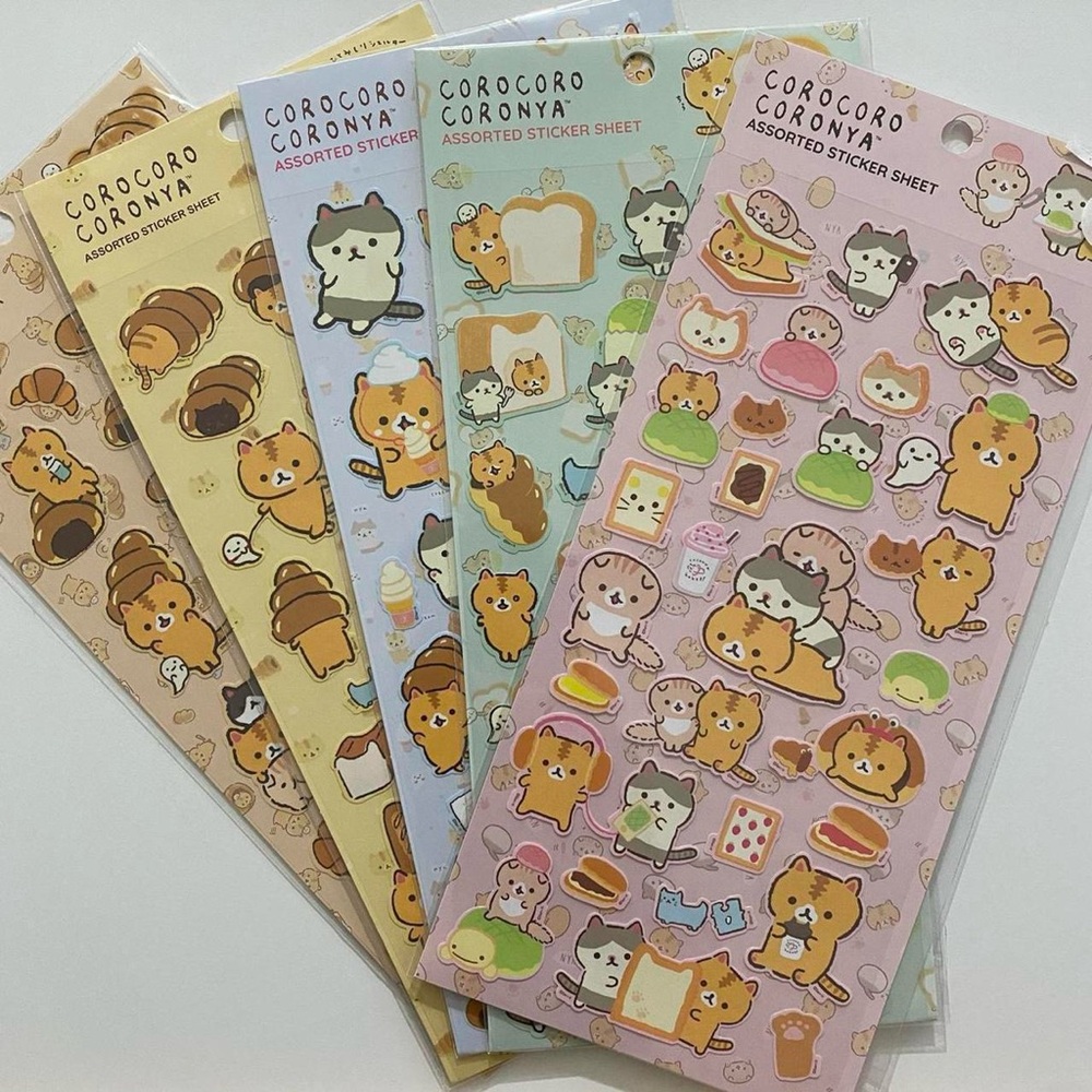 Corocoro coronya sticker bundle